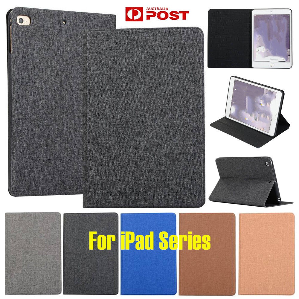 Thông Minh Bao Da Máy Tính Bảng Cho iPad Mini 1 2 3 4 5 Air Pro 9.7 "10.2" 10.5 "10.9" 11 "12.9" 5th 6th 7th 8th 9th Gen 2017 / 18 2019 2020 2021 2022 Túi Đựng Đồ Dùng Cao Cấp Tiện Dụng