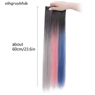 Tóc Giả Nối Dài 60cm Dạng Kẹp Thẳng