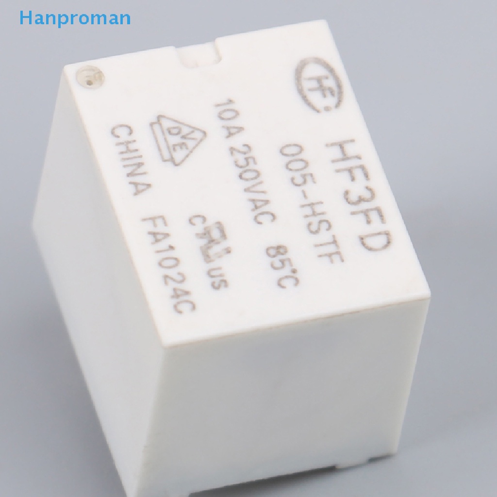 Set 5 Rơ Le HF3FD HF3FD-005-HSTF 4pin 5V HF3FD 012-ZSTF 12V 12VDC 5 10A ZTF Chuyên Dụng