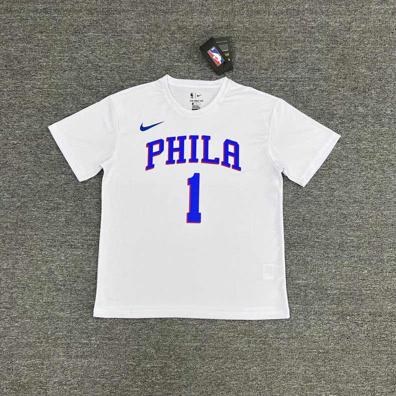 Áo Thun Bóng Rổ Tay Ngắn In Số 76 Người Chất Liệu Nhanh Khô Cao Cấp