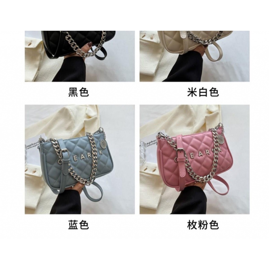 Túi Đeo Chéo Dây Xích Kim Cương Cao Cấp Phong Cách Mới Xuân Hè Dễ Phối Đồ Cho Nữ Haobing Bioutiqu