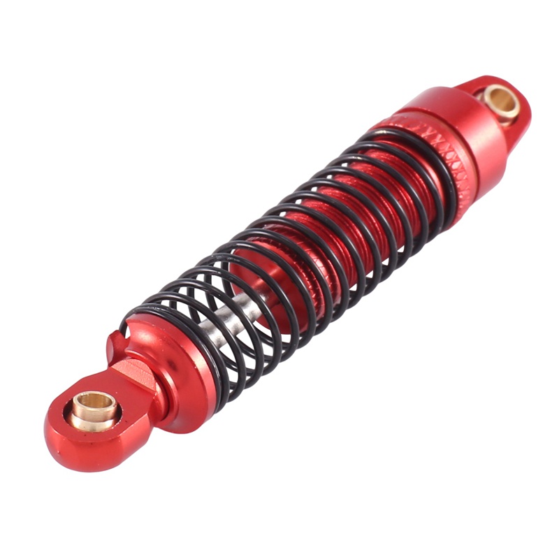 4 Phuộc Giảm Xóc Kim Loại Màu Đỏ Cho Xe Điều Khiển Từ Xa Traxxas TRX4M TRX-4M Bronco Defender 1 / 18