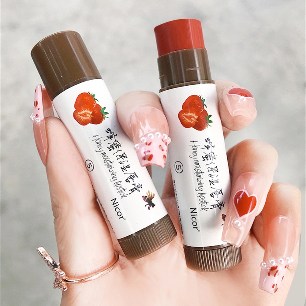 Nicor Son Môi Dưỡng Ẩm Tinh Chất Mật Ong Cao Cấp