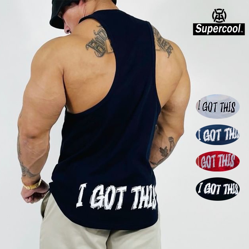 #SupercooL# Áo Sát Nách Thể Thao Chất Liệu Cotton Thời Trang Mùa Hè