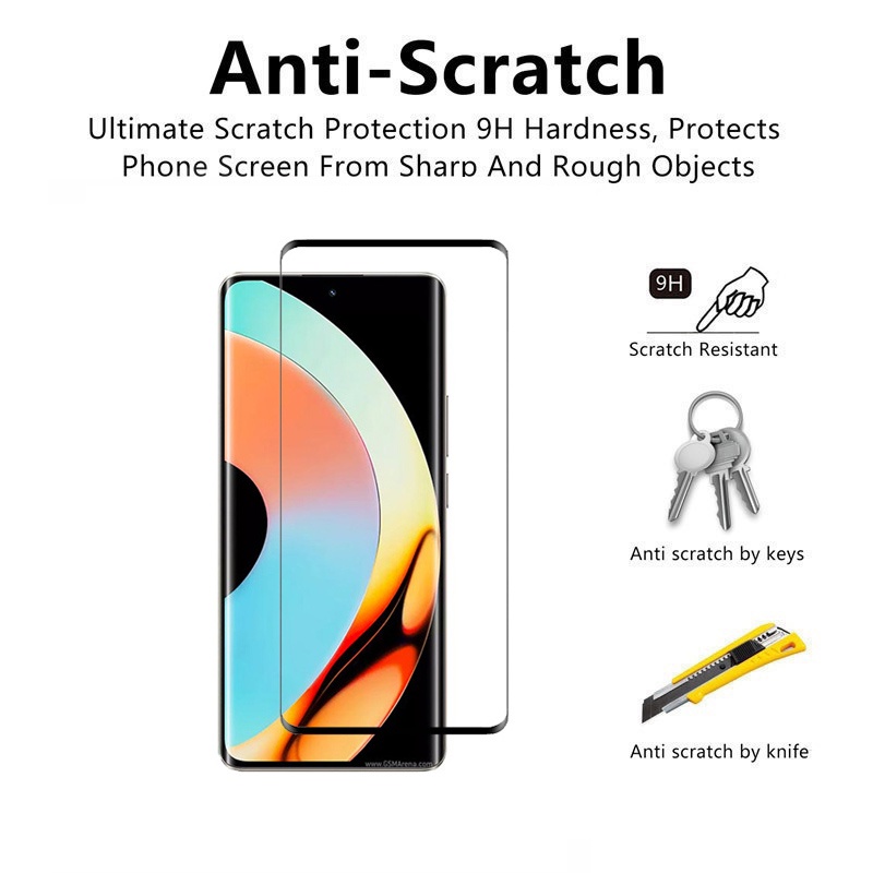 Cường lực Realme 10 Pro Plus 5G Kính Cường Lực Bảo Vệ Màn Hình Cho Realme C33 C35 10 9 Plus 5G GT NEO 3T Narzo 50i Prime