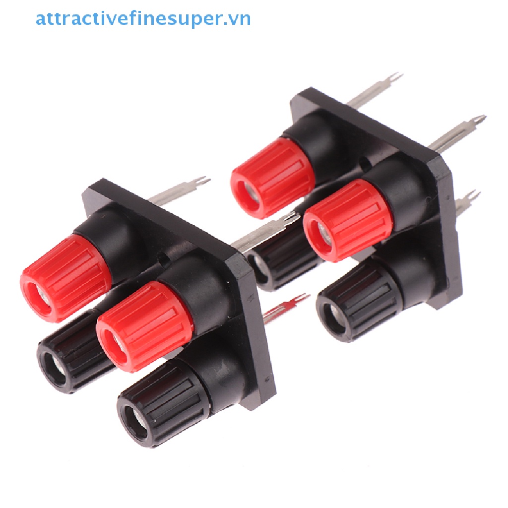 2 Jack Cắm Bắp Chuối 4 Chấu Cho Loa WP4-10