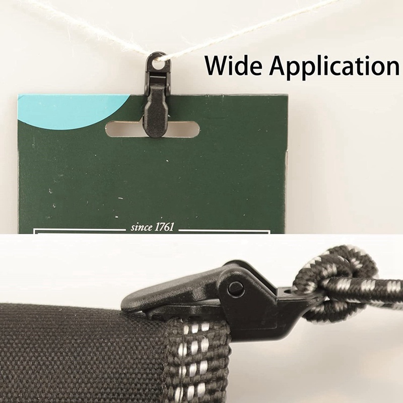 70 mảnh Bạt Tarp Clips Kẹp bạt Lều Kẹp cố định Kẹp ngoài trời