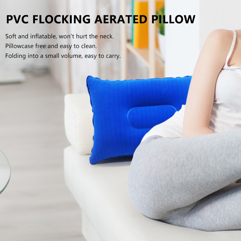 Gối Bơm Hơi Du Lịch & Cắm Trại Gấp Được