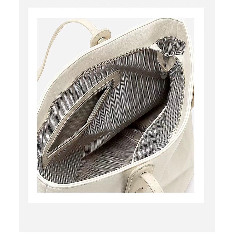 Ielgy Túi Tote Đeo Vai Sức Chứa Lớn Hình Thoi Đơn Giản Thời Trang Cao Cấp