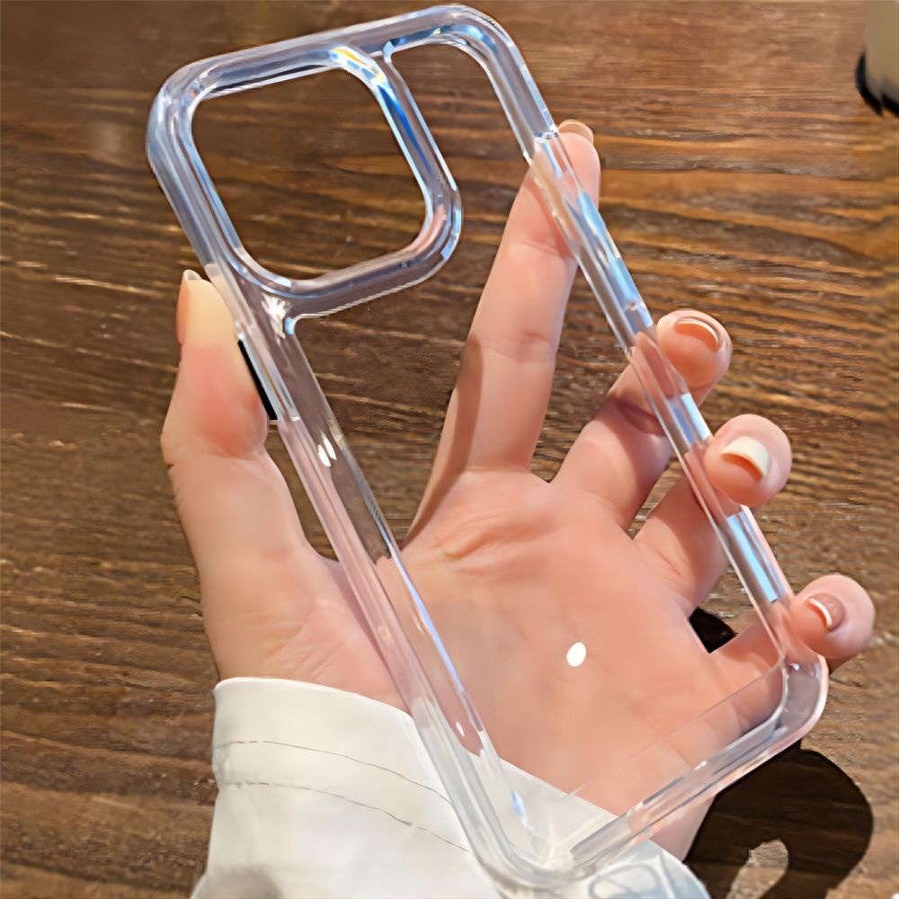 Ốp Điện Thoại TPU Mềm Trong Suốt Chống Sốc Chống Bụi Màu Macaron Cho IPhone 14 13 12 11 Pro Max X XR 8 7 Plus