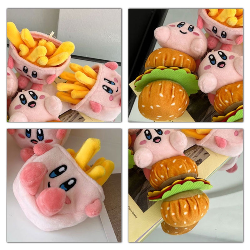 YA ZHOU LONG  Móc Khóa Hình Bánh Hamburger Dễ Thương