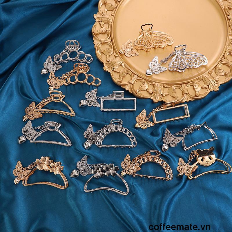 【coffeemate】⚡ Hợp thời trang đơn giản nơ nữ hoa lấy tóc