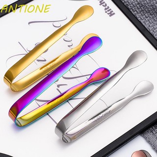Kẹp gắp đá viên/thực phẩm bằng thép không gỉ nhiều màu sắc