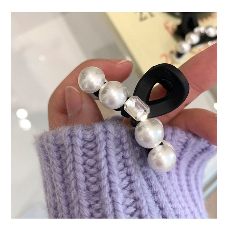 Kẹp Tóc Mini Đính Ngọc Trai Phong Cách Hàn Quốc Thanh Lịch Cho Nữ