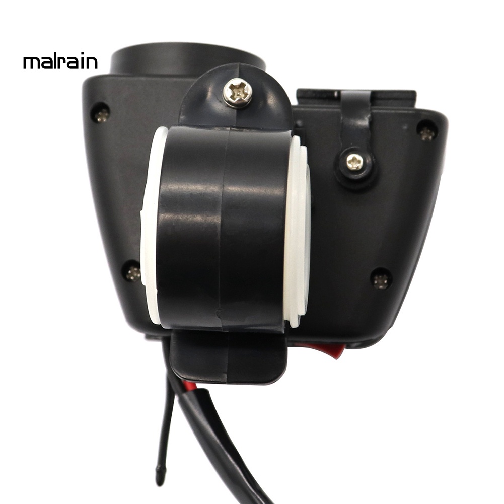 Vôn Kế Kỹ Thuật Số Hai Cổng USB Có Màn Hình Hiển Thị Cho Điện Thoại Di Động Xe Máy