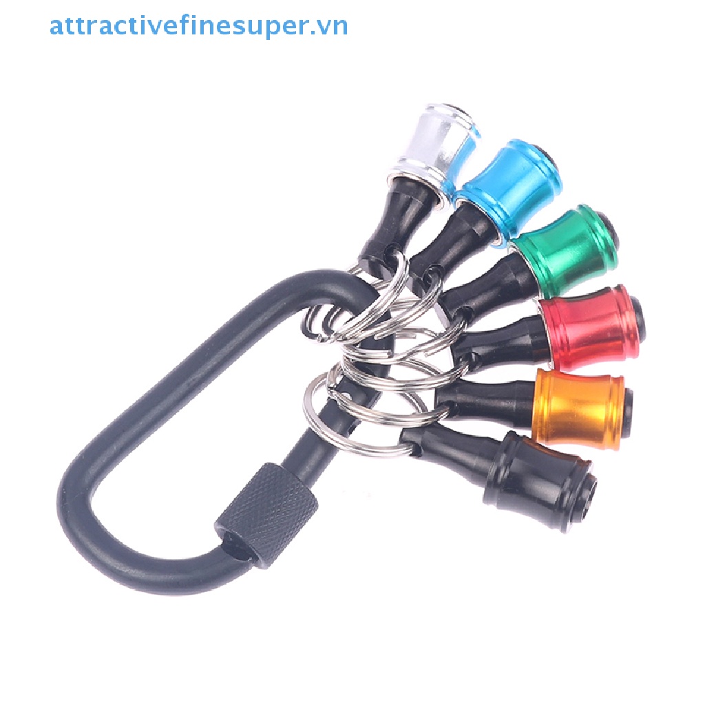 Set 6 Giá Đỡ Đầu Tua Vít Lục Giác 1 / 4 Inch