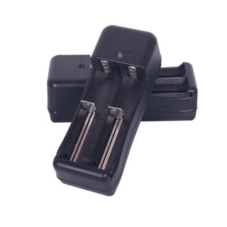 Bộ sạc pin 18650 3.7V 1 khe 2 khe có đèn LED đế sạc pin 18650 phù hợp với pin lithium 18650/18350/16340/14500