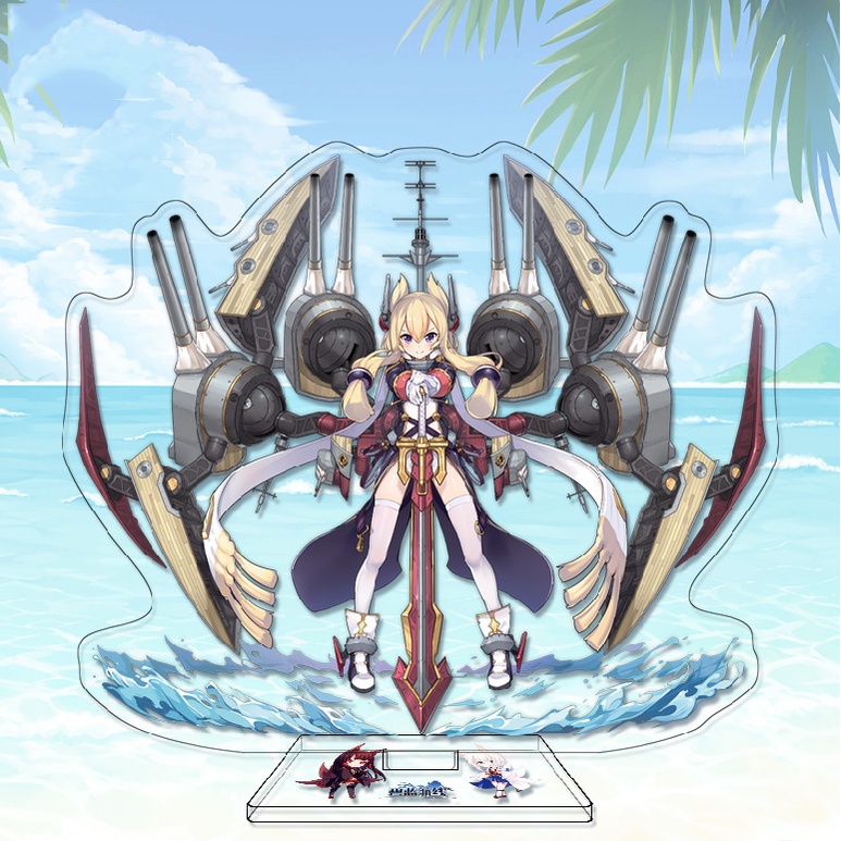 Giá Đỡ Mô Hình Nhân Vật YB2 Game Azur Lane Bằng Acrylic Trong Bộ Sưu Tập Trang Trí Nội Thất BY2