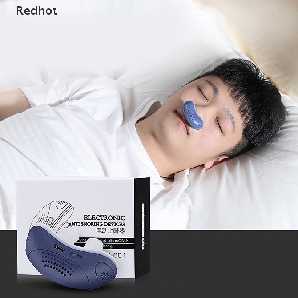 &lt; Redhot &gt; Kẹp Mũi Chống Ngáy Khi Ngủ Chạy Điện