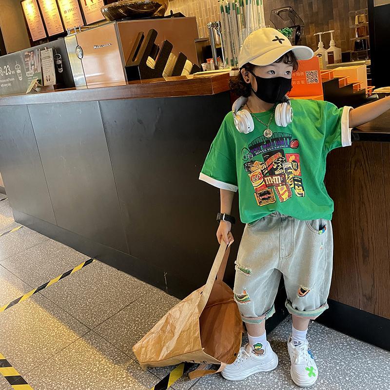 Quần Short Denim Thời Trang Mùa Hè Cho Bé Trai