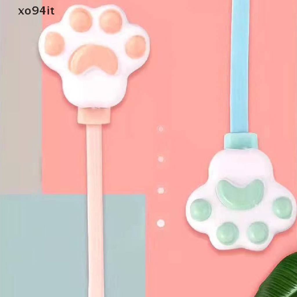Tai Nghe Nhét Tai Có Dây 3.5mm Kèm Mic Hình Chân Mèo Dễ Thương Cho Samsung Xiaomi n