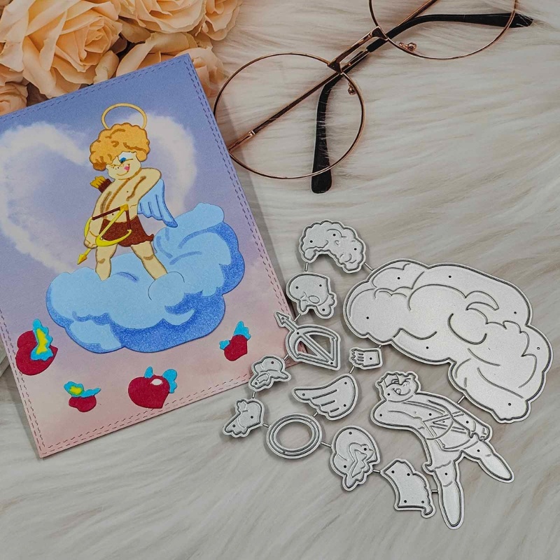 Khuôn Cắt Bằng Kim Loại Hình Trái Tim Xinh Xắn