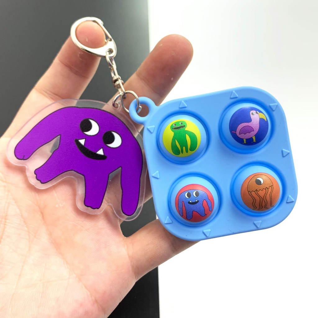 Móc Khóa Hình Chú Ngỗng / Vịt Nhồi Bông Đáng Yêu