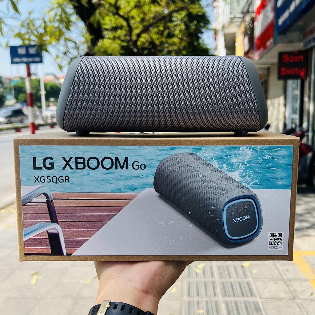 Loa bluetooth LG Xboom Go XG5Q công suất 20W pin nghe nhạc 18h - bảo hành 12 tháng