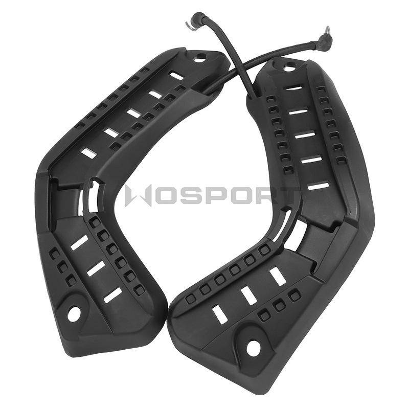 WoSporT Outdoor Tactics CS Protective Equipment Helmet Side Guide Rail Railway ARC Helmet Accessories ARC Helmet Guide Rail