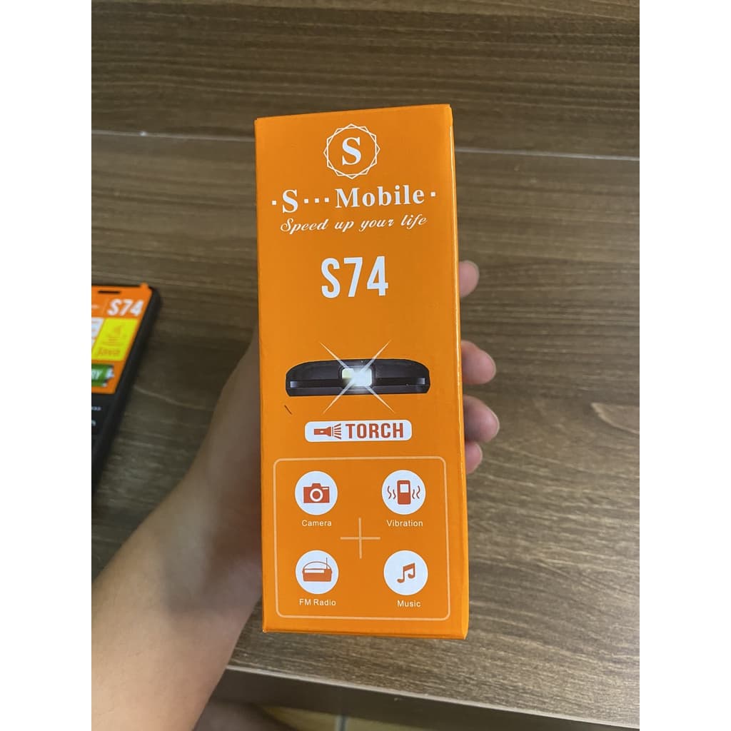 Điện Thoại S-Mobile S74 Pin Khủng 3000mah , Loa To, 4 Sim 4 Sóng - Mới Nguyên Seal, Bh 12 Tháng