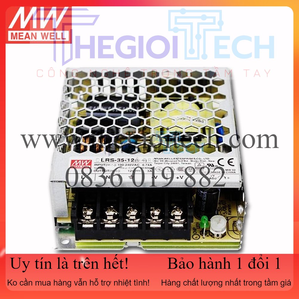 BỘ NGUỒN MEANWELL LRS-35-36