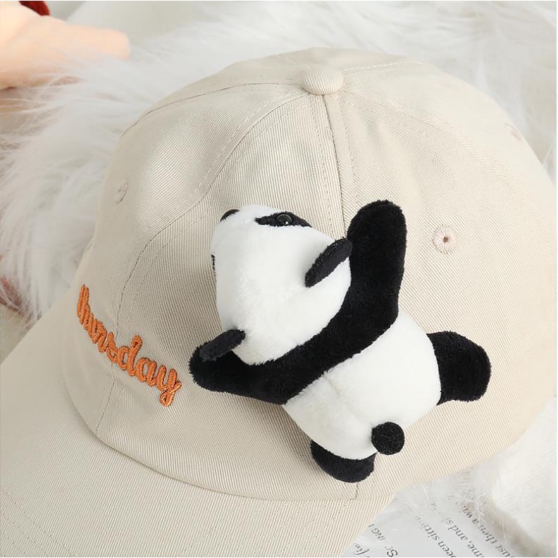 Panda Brooch Plush Toys Lying Panda Cartoon Doll Accessories Schoolbag Clothing Accessories