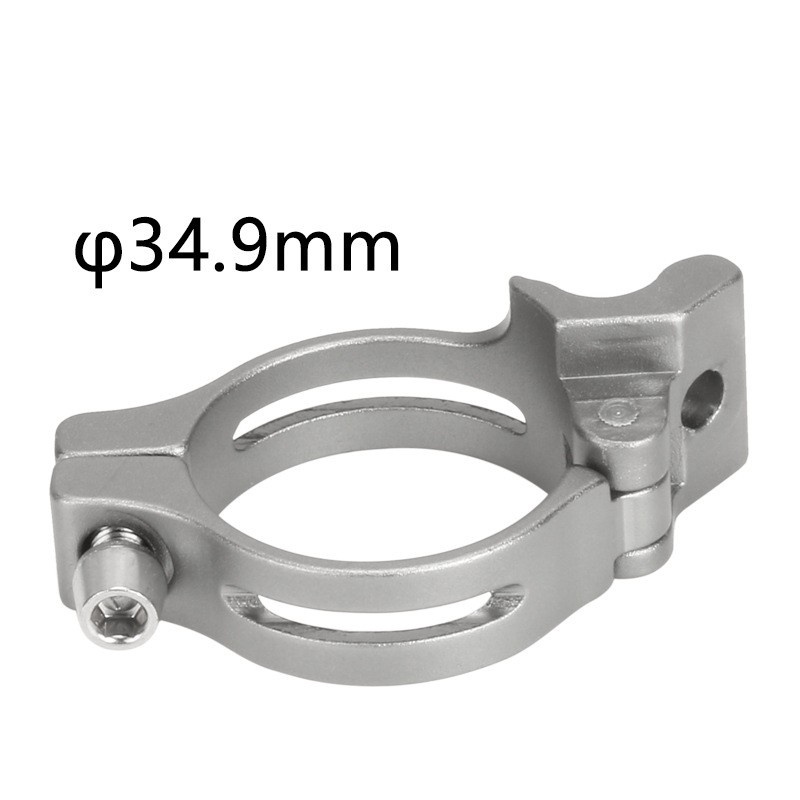Vòng Kẹp Cùi Đề Trước Bằng Hợp Kim Nhôm 31.8 / 34.9mm Cho Xe Đạp