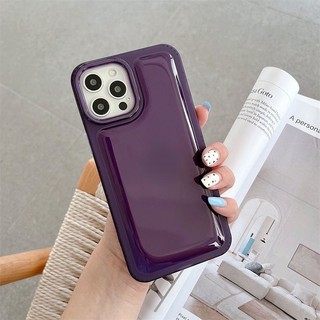 Ốp Điện Thoại TPU Mềm Trong Suốt Màu Dạ Quang Nút Bấm Chống Sốc Cho iPhone 6 6s 7 8 Plus X XR Xs Max 11 Pro Max