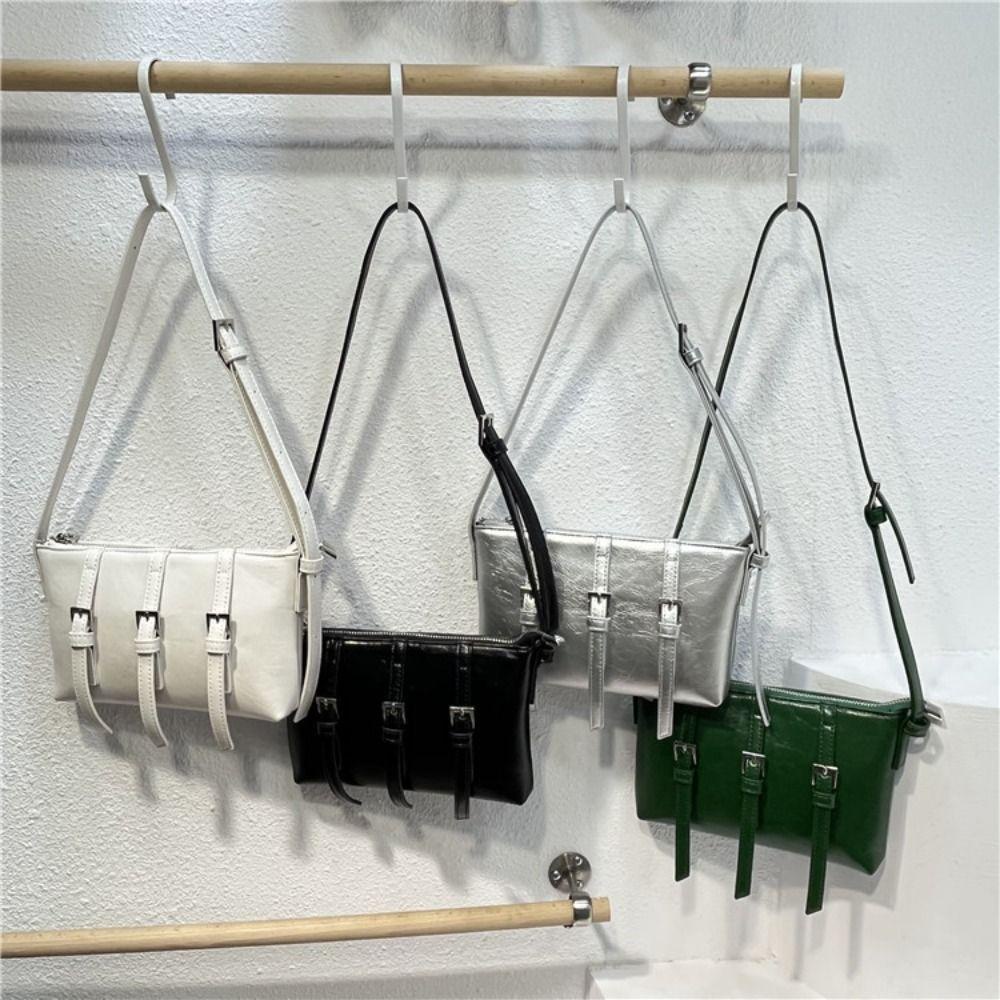 EBINLANDS Túi Đeo Chéo Màu Trơn Kiểu Dáng Sang Trọng Màu Sắc