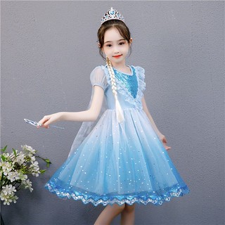 Công chúa aisha đầm băng tuyết qiyuan aisha đầm sinh nhật 2023 mới lolita đầm trẻ em thời trang trẻ em đầm
