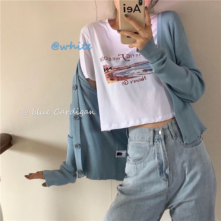 Áo thun nữ cộc tay croptop Fantastic MS963