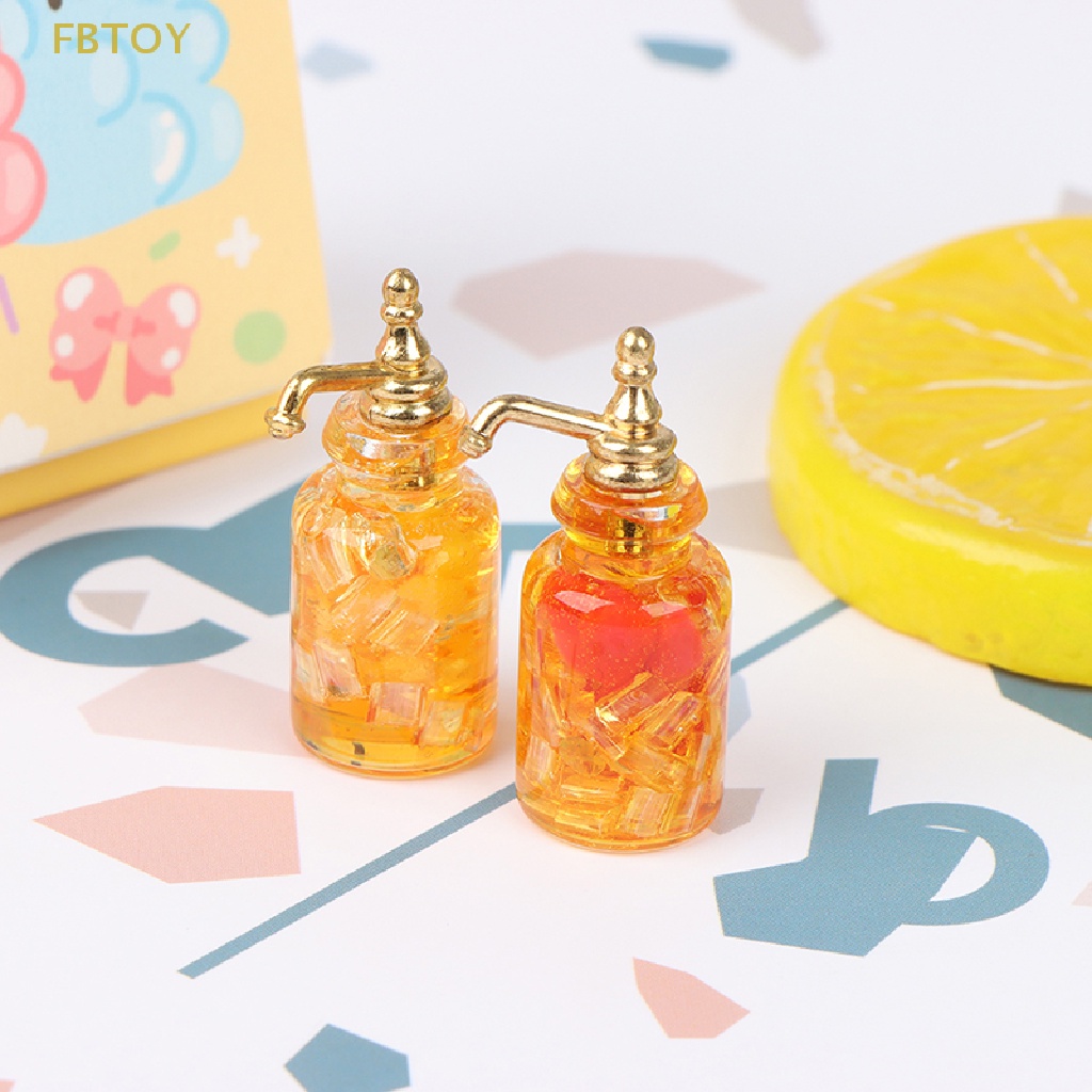 Bình Thủy Tinh Đựng Rượu / Nước Uống Trang Trí Nhà Búp Bê Tỉ Lệ 1: 12