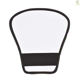 Portable Universal Camera Flash Reflector Speedlite Bounce Diffuser Board with Silver & White Reflective Surface Replace   Came-6.5