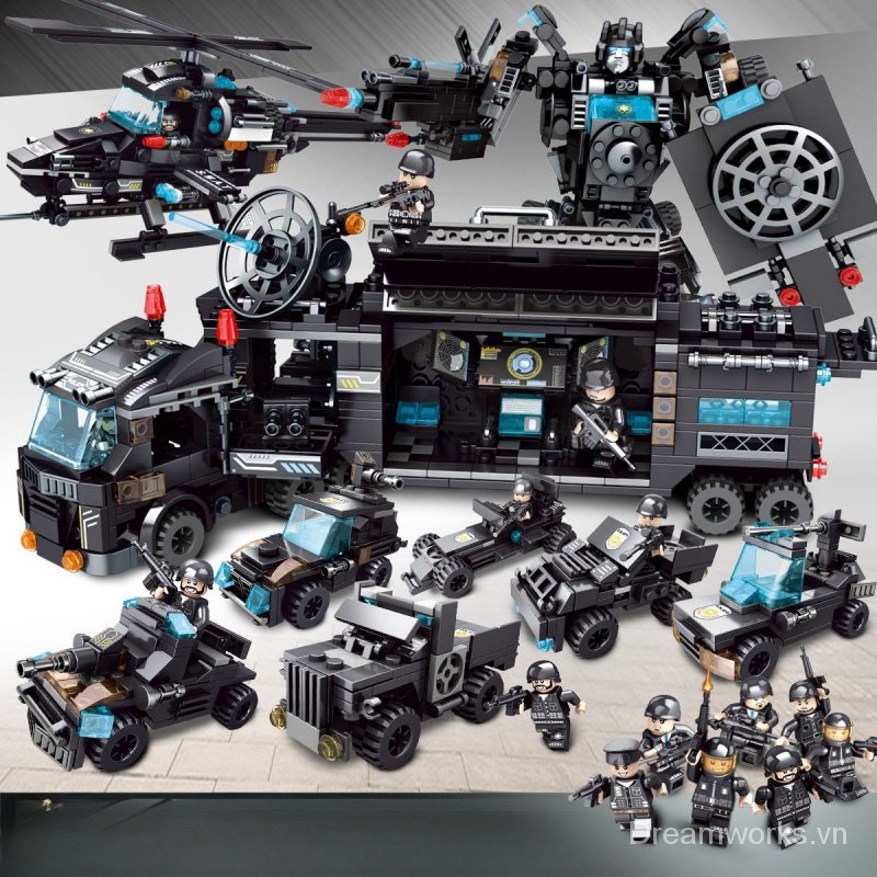 Bộ Đồ Chơi Lắp Ráp Lego Mô Hình Tàu Chiến Cỡ Lớn Phù Hợp Làm Quà Sinh Nhật Cho Bé Trai