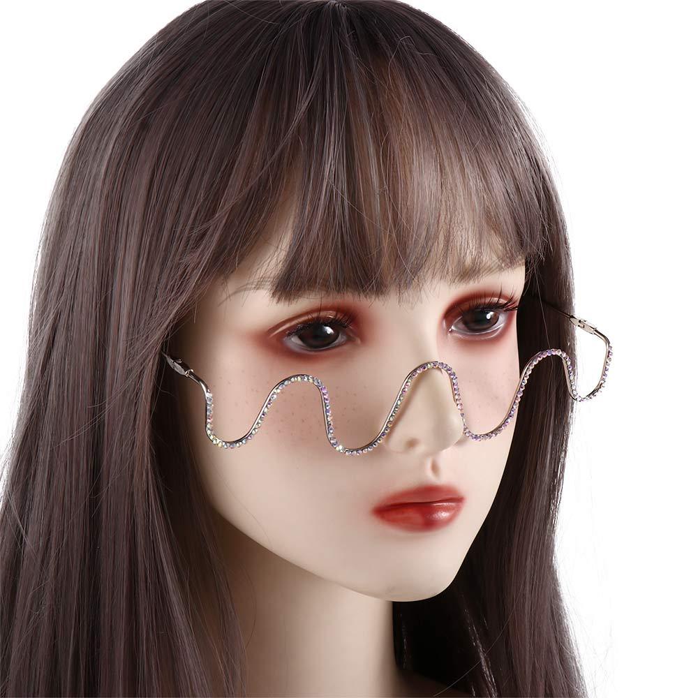 Kính Mát Lấp Lánh|Áo Sơ Mi Nam Phong Cách Steampunk Thanh Lịch|Kính Mát Gợn Sóng