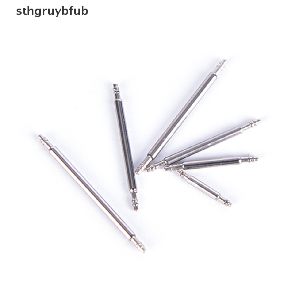Set 20 Chốt Lò Xo Bằng Thép Không Gỉ Cho Đồng Hồ Đeo Tay Kích Thước 8-22mm