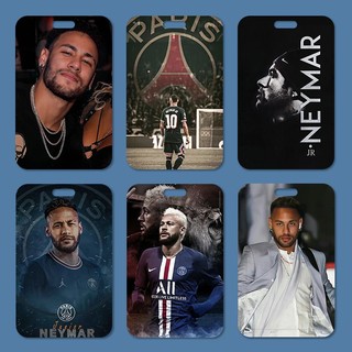 Vỏ cứng đựng thẻ id hình ngôi sao bóng đá neymar diy giá đỡ