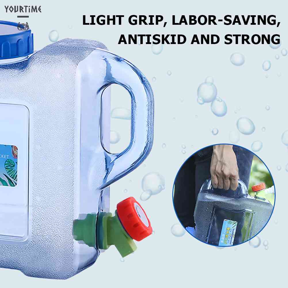 Bình Nước 5L Kèm Vòi Tiện Dụng Cho Hoạt Động Ngoài Trời