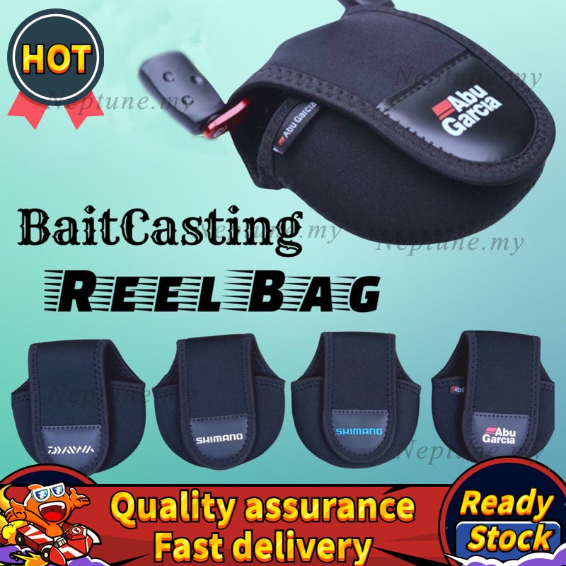 Bait Casting Reel Bag Shimano / Daiwa / AbuGarcia Fishing Reel Cover Beg Simpan Mesin Mancing