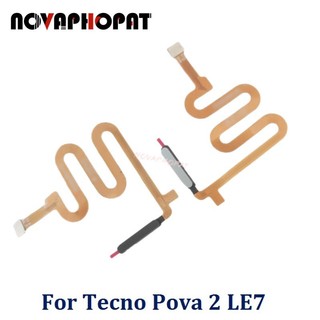 Cáp dẻo mạch nút công tắc nguồn cảm biến mở khóa vân tay cho Tecno Pova 2 LE7