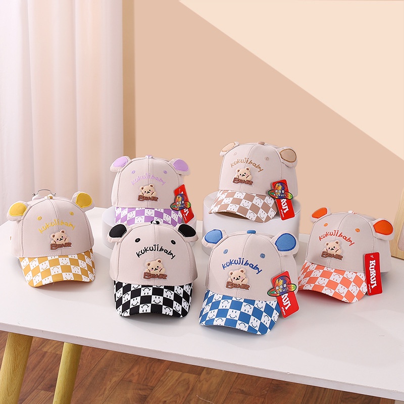 Mũ Lưỡi Trai Cotton In Chữ Đáng Yêu Cho Bé 2-7 Tuổi