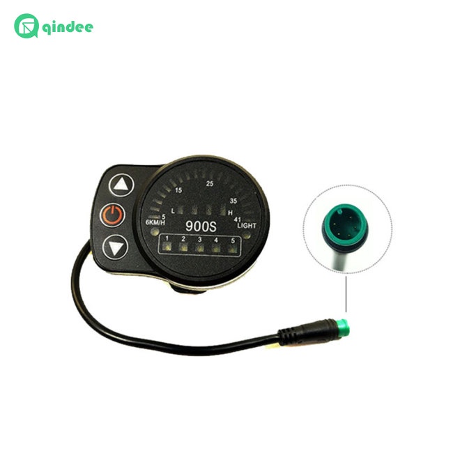 Đồng Hồ Hiển Thị Led Chống Thấm Nước Cho Xe Đạp Điện wa Kt-900s 24v 36v 48v