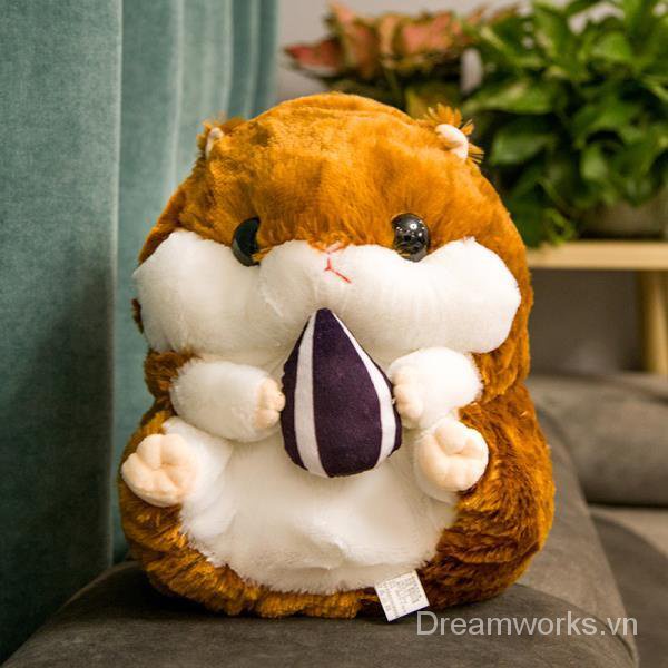 Thú Nhồi Bông Hình Chuột Hamster Siêu Dễ Thương