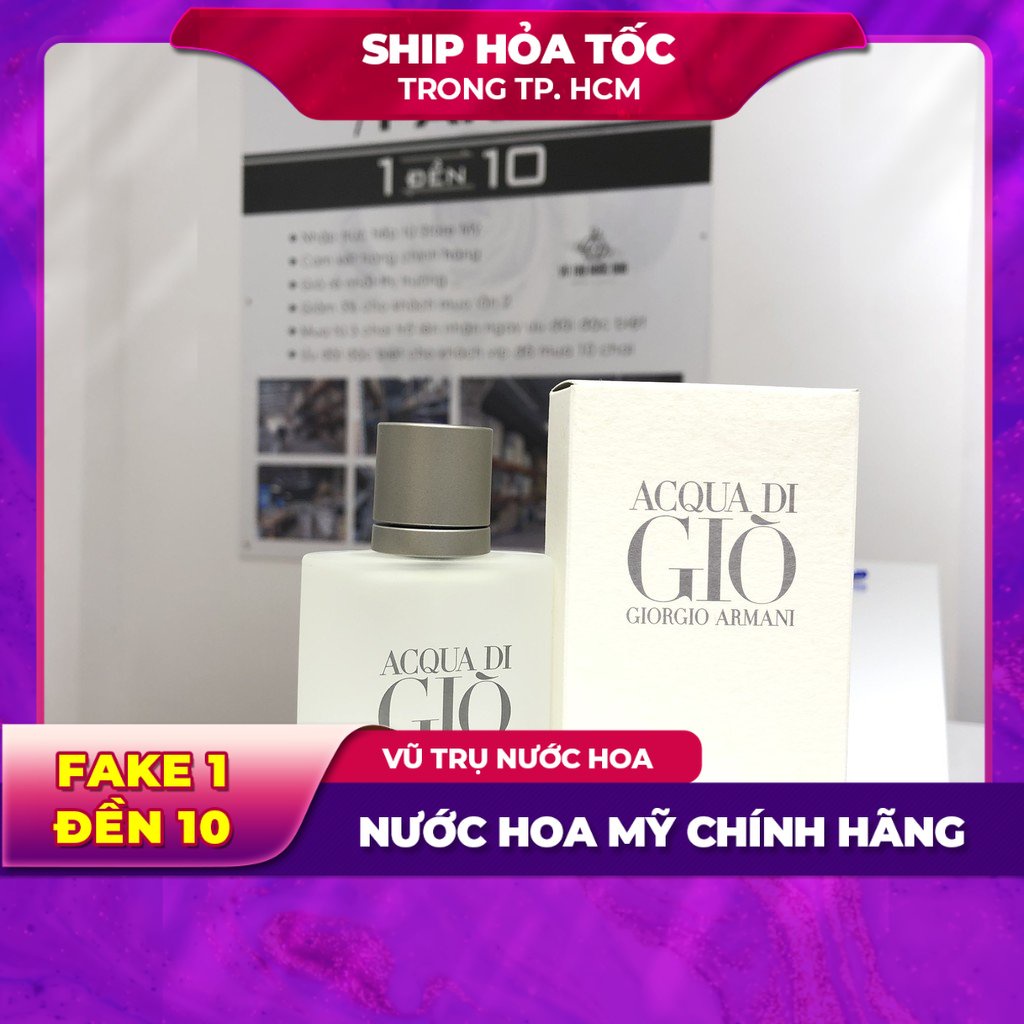 Nước Hoa Nam ACQUA DI GIO EDT 50ML 100ML Giá Rẻ Cao Cấp Chính Hãng